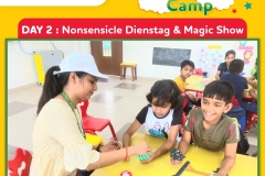 Day 2 : Nonsensicle  Dienstag & Magic Show 